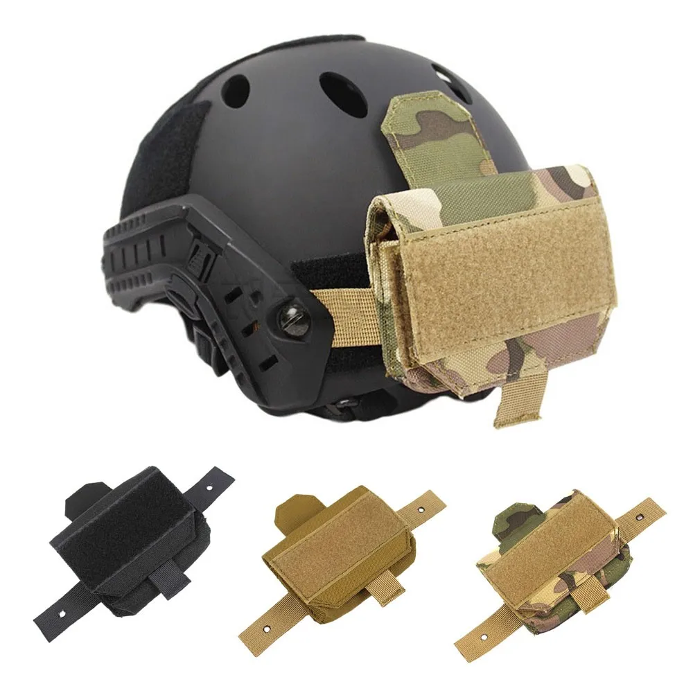 

Tactical Airsoft Helmet Battery Pouch Fast Helmet Counterweight Pack Case Military Combat Balance 4 Weight Kit Hunting Accessory