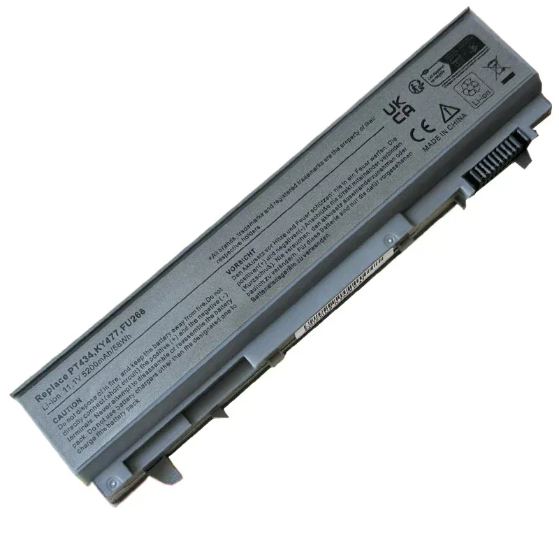 Аккумулятор для ноутбука DELL Latitude E6410 E6500 E6510 E6400 M2400 M4400 M6400 PT434 W1193 KY477 U844G 6 ячеек