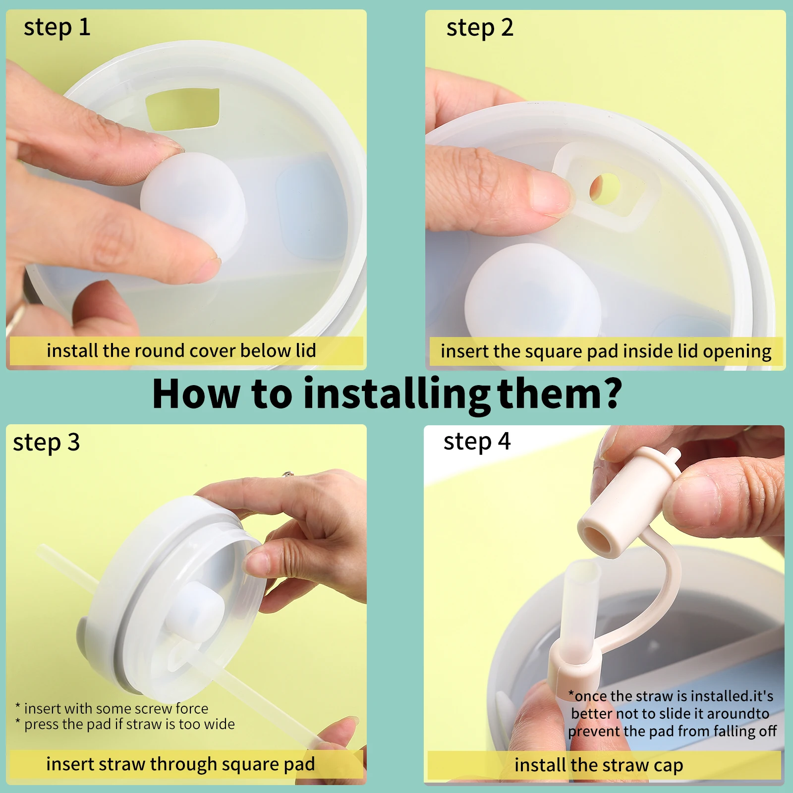 Sublimation Drinkware Vasos Termicos Mugs 40oz With Handle Tumbler