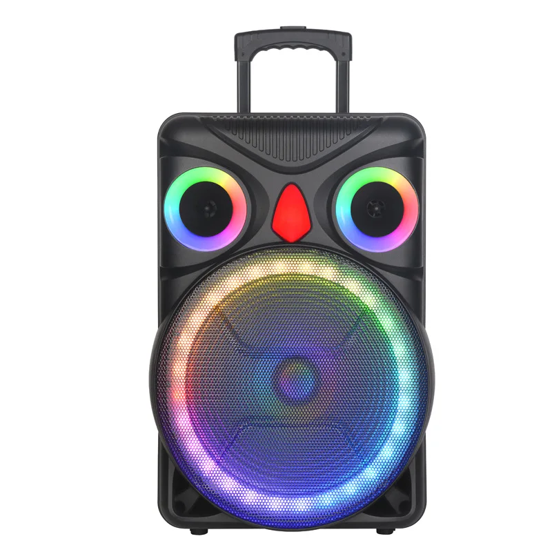 

Портативный беспроводной Bluetooth-Динамик диагональю 15 дюймов с микрофоном для Домашнего Караоке