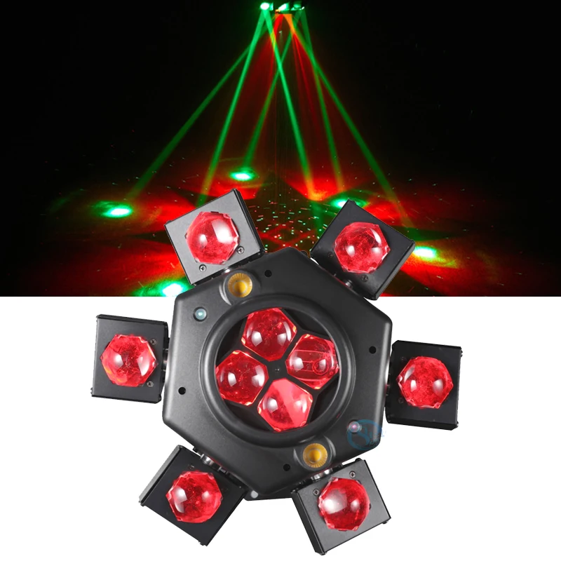 6 рычагов красочный светодиодный 150 Вт сценический лазерный эффект DJ дискотека
