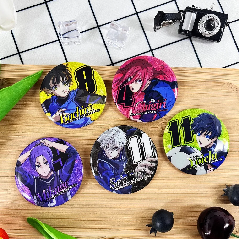 

Синий замок Isagi Yoichi Chigiri Hyoma бахира Meguru Seishiro Nagi Reo Mikage милый мультяшный значок брошь Kawaii наружная детская игрушка