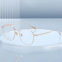 full rim eyeglasses frame with recipe pure titanium women eyewear fashion vacuum ip electronical plating woman styles female