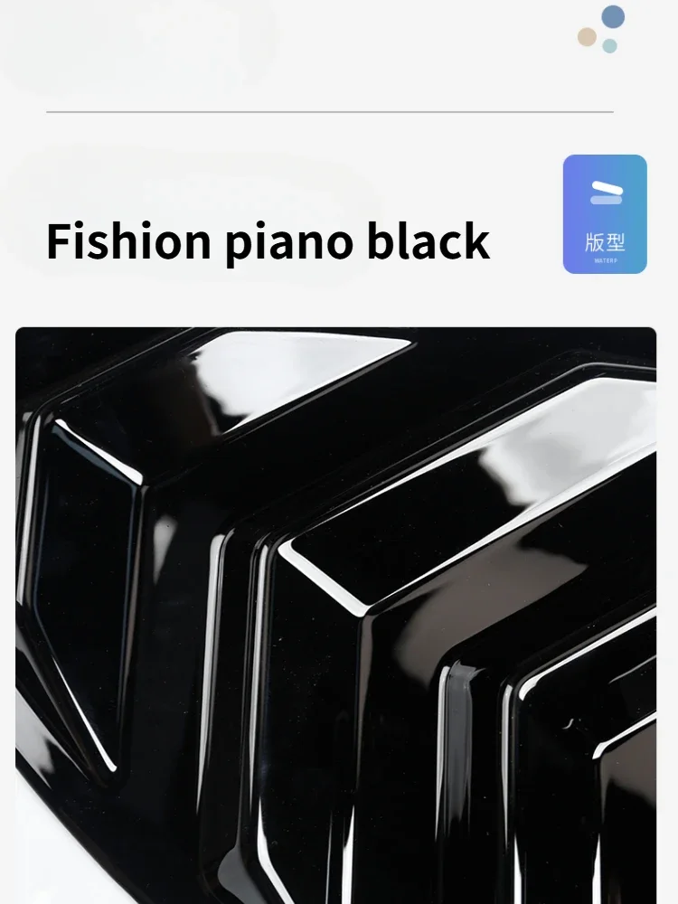 Для задних боковых жалюзи NIO ET7 для изменения черного воина отделка заднего