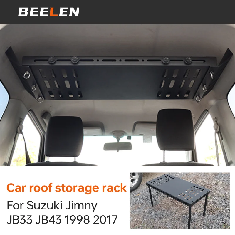 

Car Roof Trunk Expansion Rack For Suzuki Jimny JB33 Sierra JB43 1998 2017 Shelf Storage Bracket Luggage Exterior Accessories