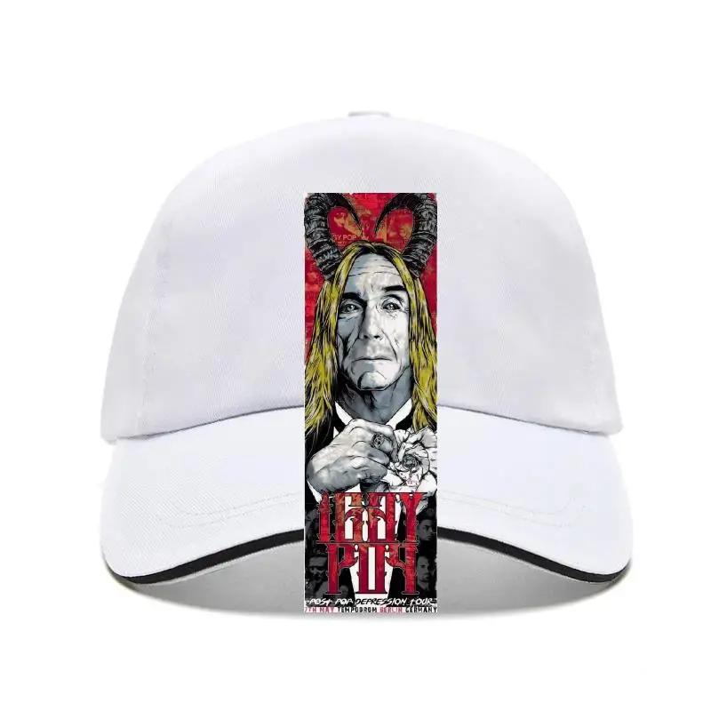 

IGGY POP THE STOOGES BERLIN POSTER RETRO VINTAGE HIPSTER UNISEX Bill Hat 1211 Cool Baseball Cap Men Snapback Bill Hat Designing
