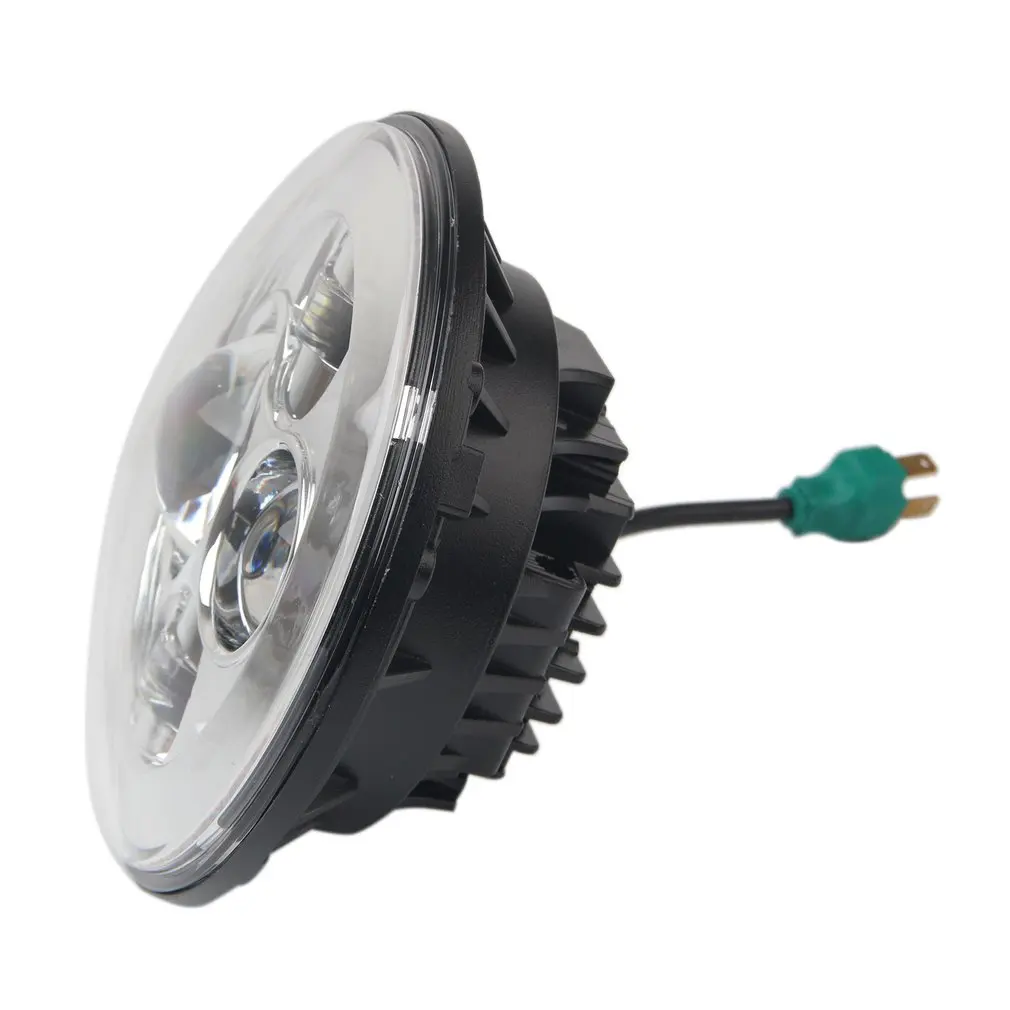 

7inch Motorcycle Projector H4 H13 LED Hi/Lo Beam Headlight Projector With Angel Eye Light For For Wrangler