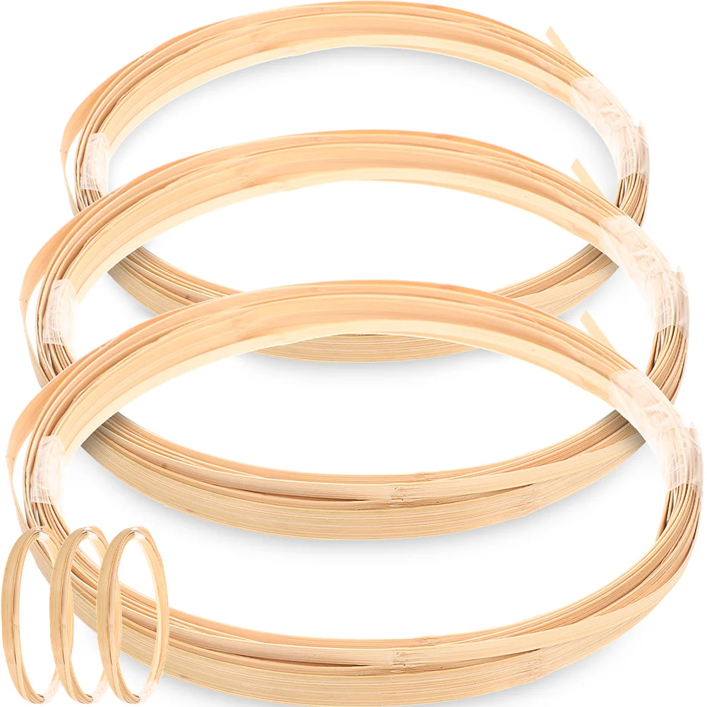 

Bamboo Weaving Basket Material Cane Strips Strip Supplies Roll Caning Slats Chair Making Sticks Repair Decorative Wicker Webbing