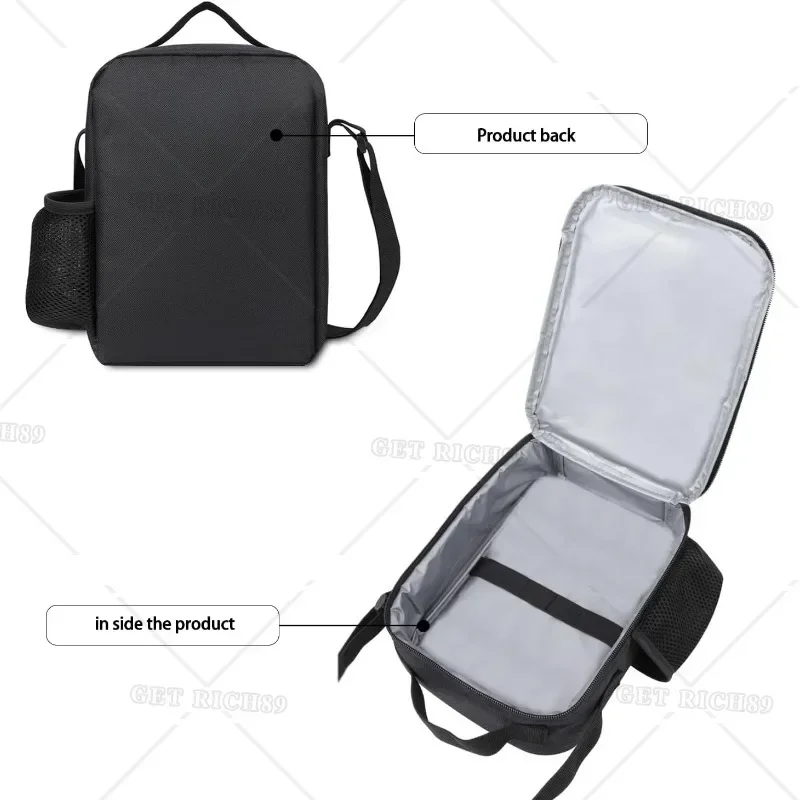 Изолированный Кот На Полке Ланч-бокс Для Взрослых Унисекс Оксфордская