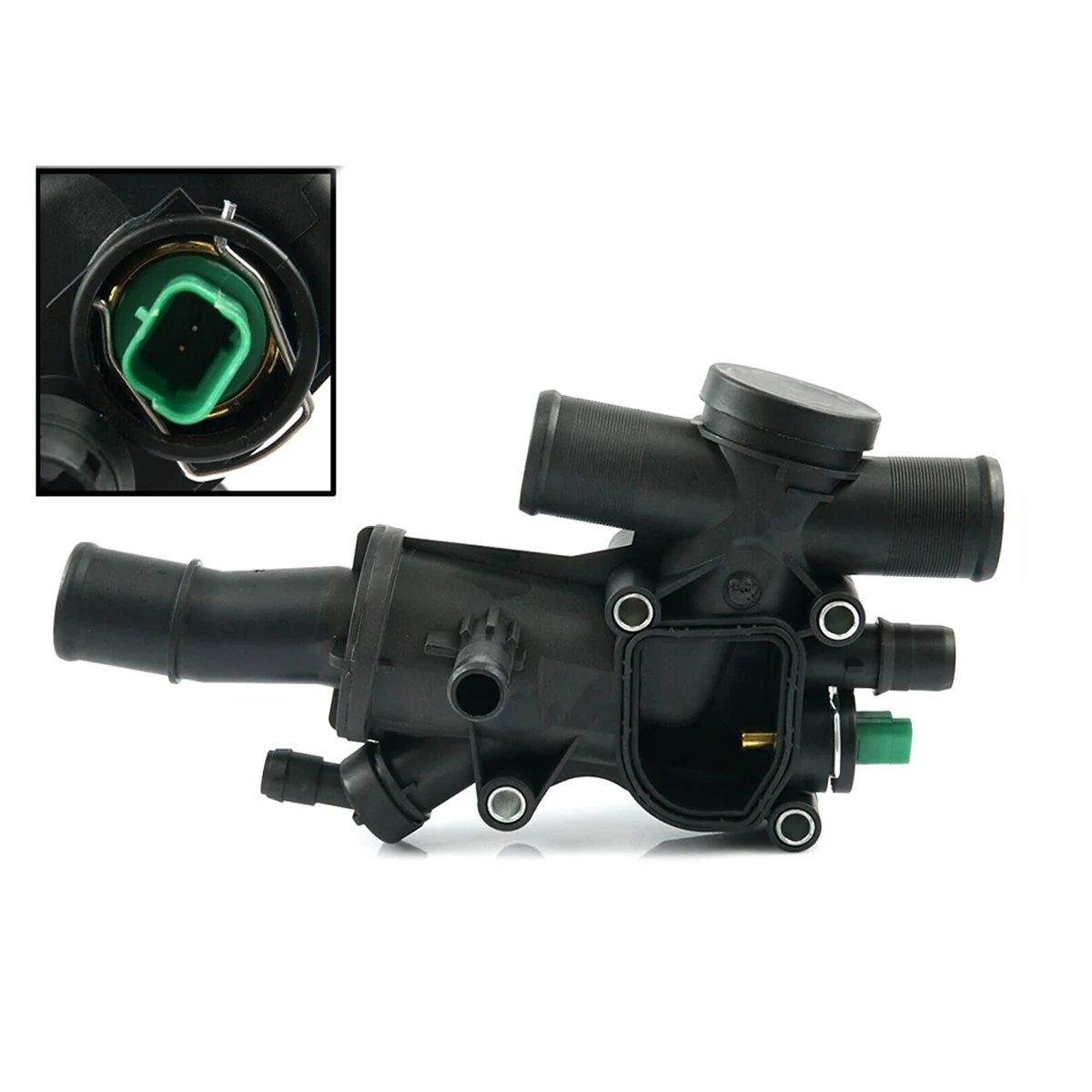 Комплект корпуса термостата охлаждающей жидкости для Ford Focus II Mondeo IV Peugeot 307 407 508 607