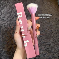 cute mineral stucco nail brush kabuki brush soft fluffy foundation brush blush brush suitable for large cover loose bronze blush