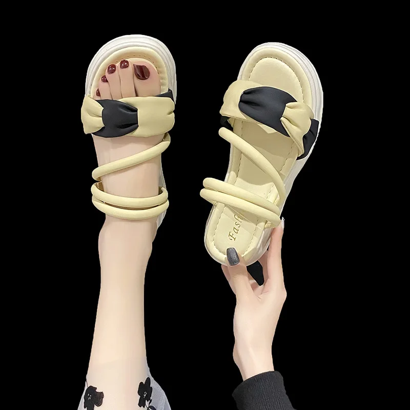 

Ladies Shoes on Sale 2023 High Quality Basic Women's Slippers Summer Outdoor Casual Slippers Women Platform Shoes Sandals Female