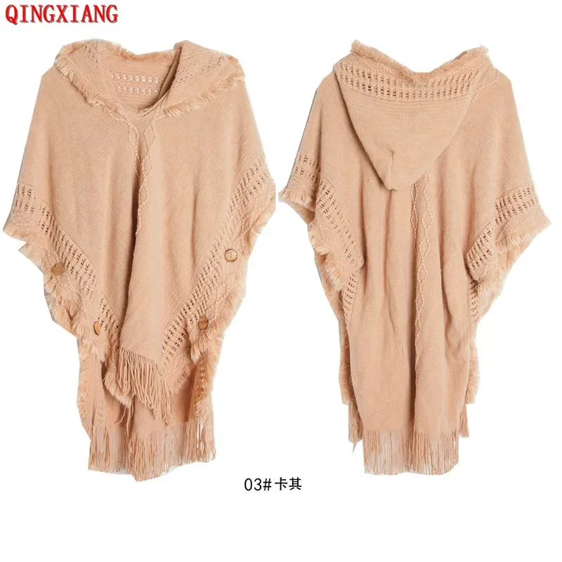 Осенний женский длинный пуловер с v-образным вырезом свободный свитер уличная