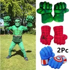 костюмы для ролевых игр косплей Детские перчатки для косплея Человек-паукКапитан АмерикаХалк