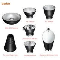 small standard reflector bowens mount for godox neewer triopo bowens mount studio strobe photo flash light