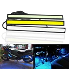 1 шт. Универсальный Автомобильный светодиод 12 в 17 см 1 ряд COB светильник вая полоса дневные ходовые внешние огни свет s Авто Водонепроницаемый Автомобильный Стайлинг DRL светодиодная лампа