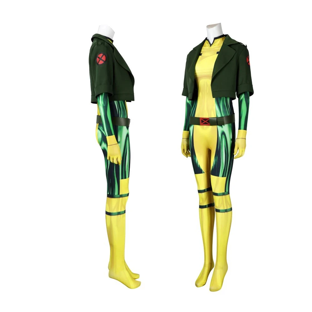 Костюм для костюмированной вечеринки на Хэллоуин ярко-желтый комбинезон с