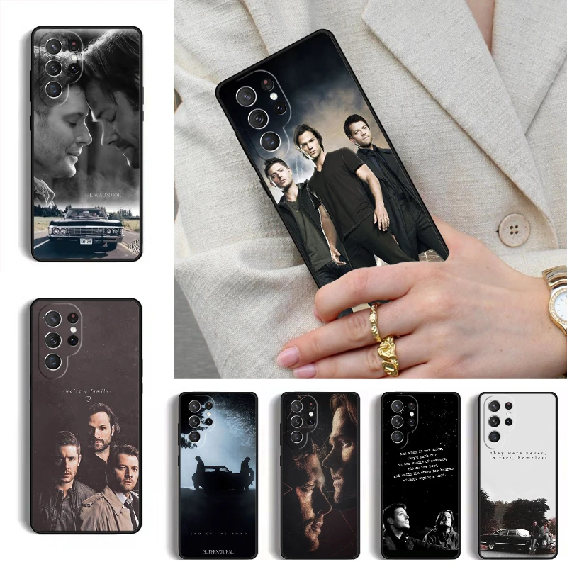 Фото Чехол Supernatural SPN Dean And Sam для Samsung Galaxy S26 S25 Ultra S24 S23 S22 S21 Plus Note 10, чехол-бампер №1
