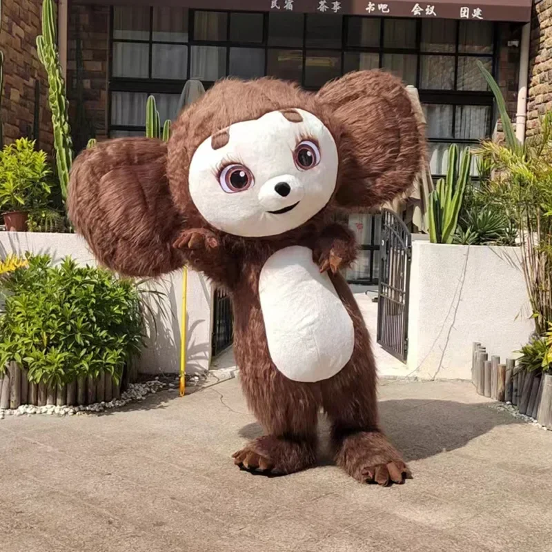 260 см большой надувной костюм обезьянки Большая одежда для прогулок фестиваля