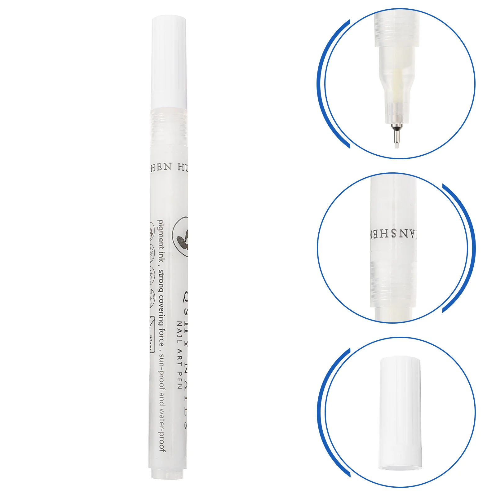

1pc Multifunction Nail Art Pen Manicure Drawing Pen Nail Painting Pen for Salon
