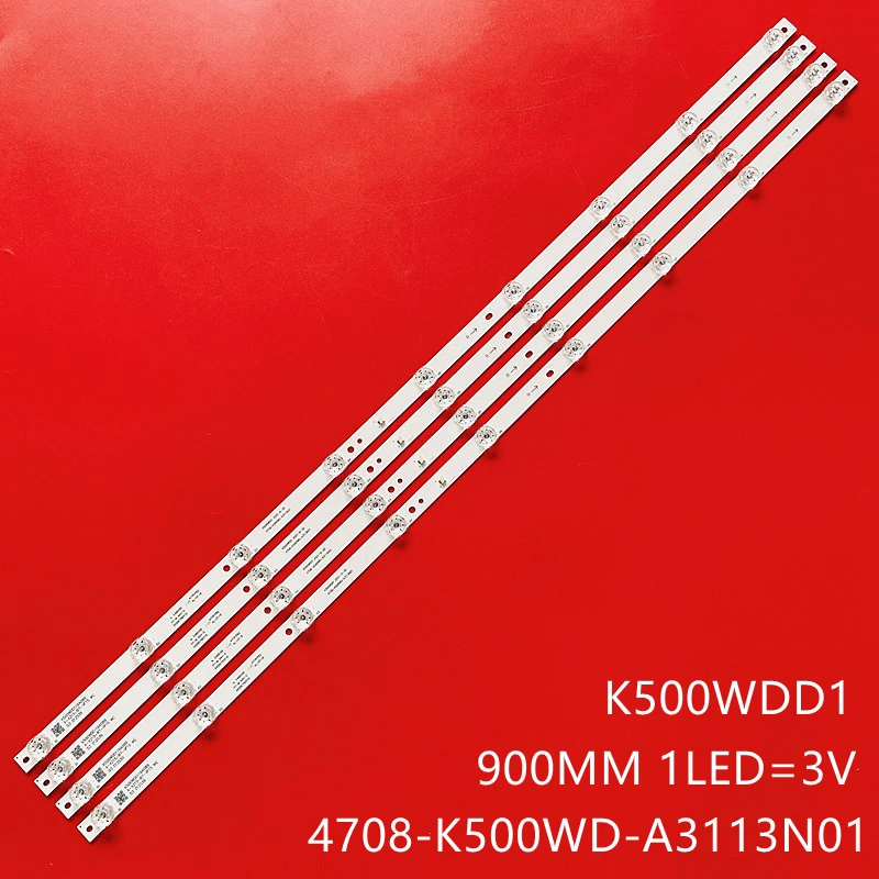 

20Pcs/Set LED Strips For 50UK950 SL5020V12 50D1UDVB K500WD01 K500WDD1 A3 4708-K500WD-A3113N01 303KG500001