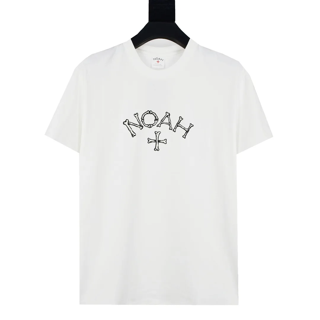 

2022ss Top Quality NOAH Skeleton Logo Print Tee Men Women Couple 100% Cotton T-shirt Hip Hop High Street Oversize T Shirt