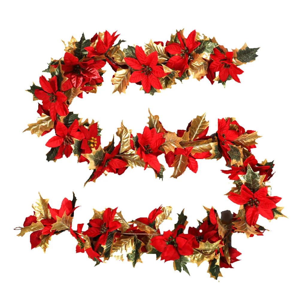 

1 Pc Christmas Creative Artificial Vine Hanging Pendant Home Decor(With Lights)