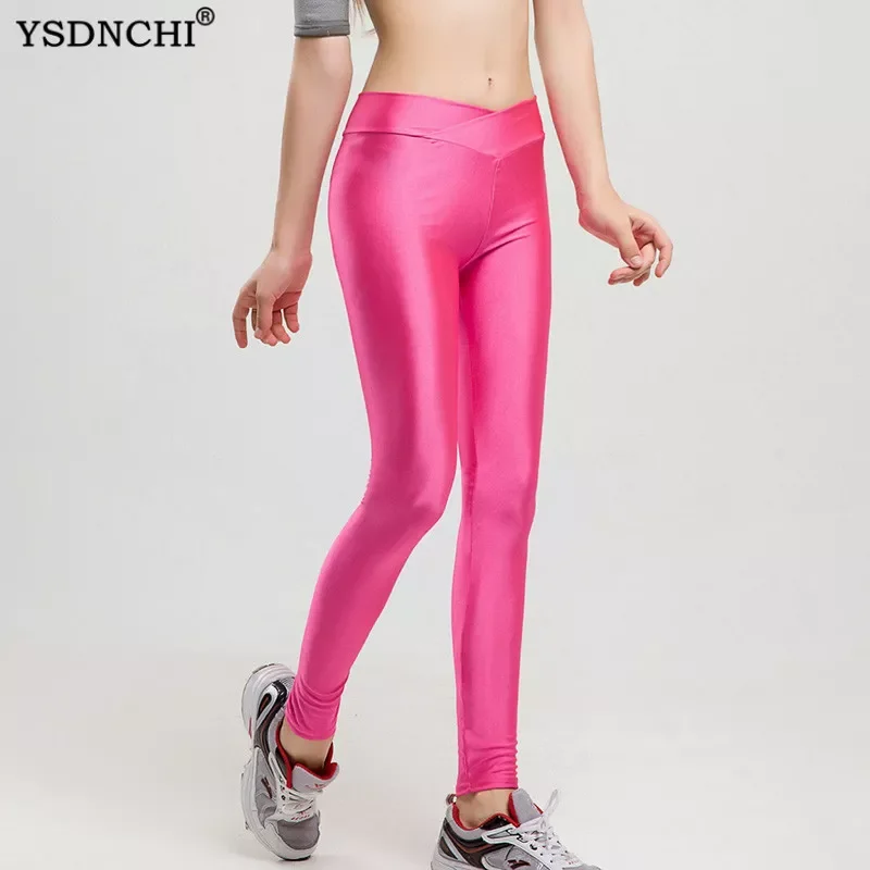 

Женские леггинсы с эффектом пуш-ап, с V-образным вырезом