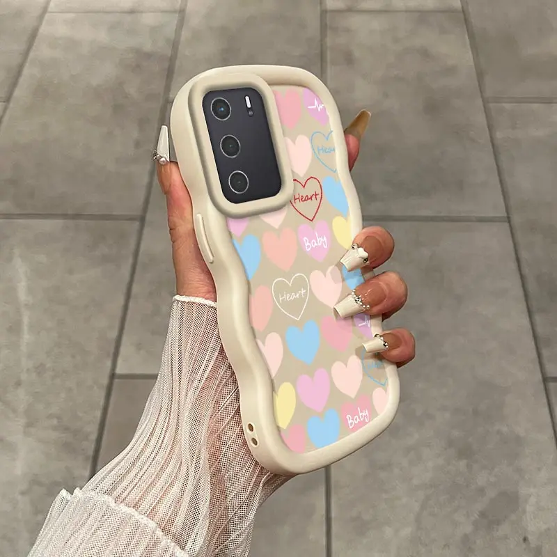 Baby Heart для OPPO A55 5G с легким гибким повседневным чехлом идеально подходит для Reno F A 1 15 21 8 5 17 21 7 Z Lite S Pro T X Z K (art.: 3920d267e65bc) - 3920d267e65bc