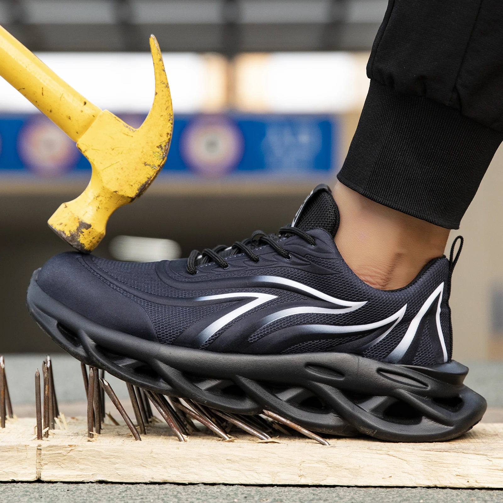 Стальной носок GUYISA Uomo Противоударная обувь для пирсинга Профессиональная