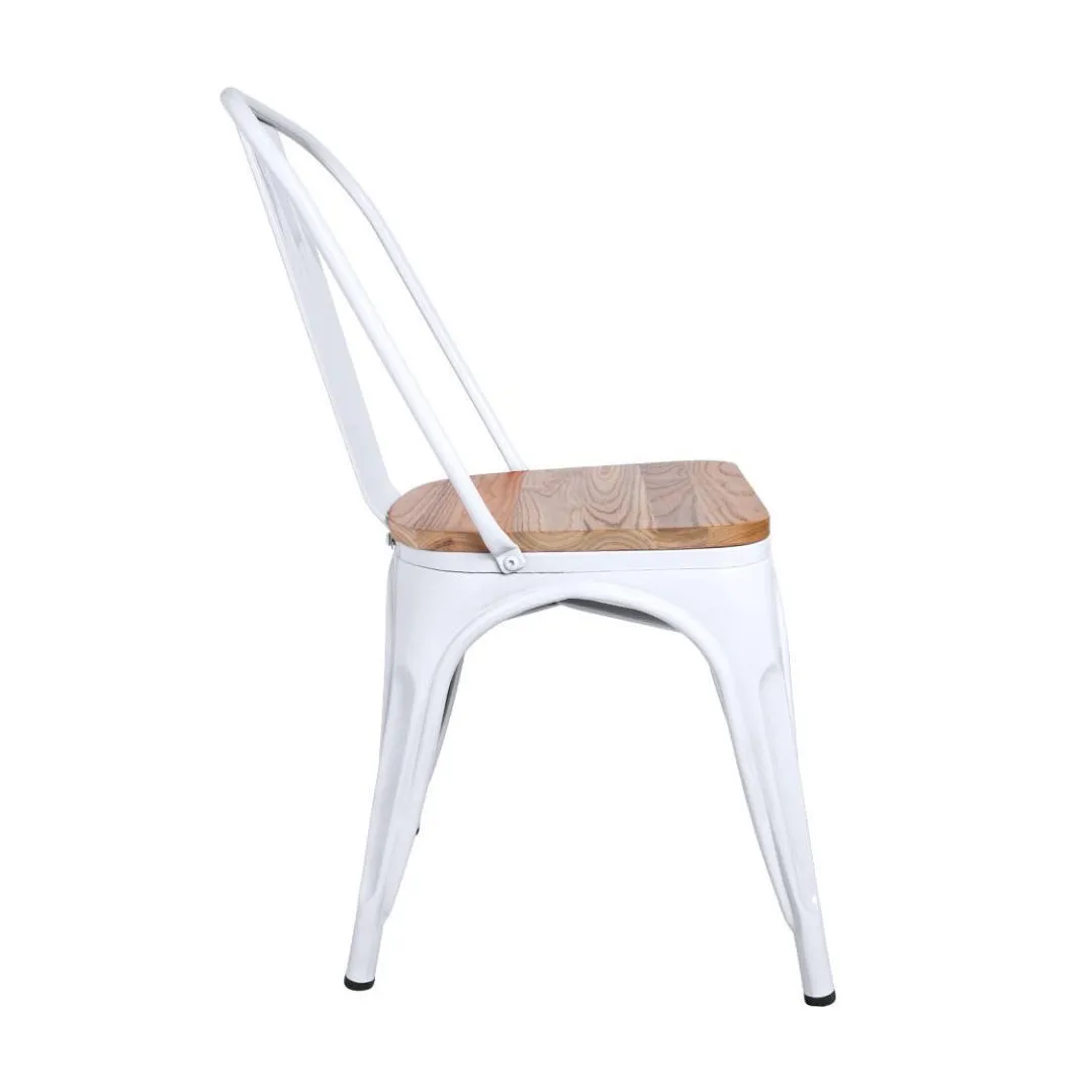 Комплект из 2 стульев сиденье натурального дерева Talix |