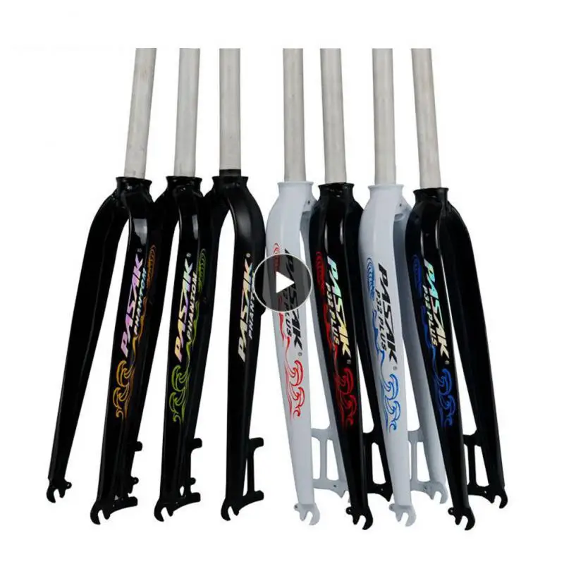 

Bicycle Front Fork Aluminum Alloy Durable Bike Disc Brake Comfort Light Anti-skid Shock Absorber Hard Fork Bicycle Parts