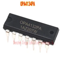 5pcs opa4134pa opa4134 new original imported ti chip fever audio four operational amplifier connector straight plug dip14