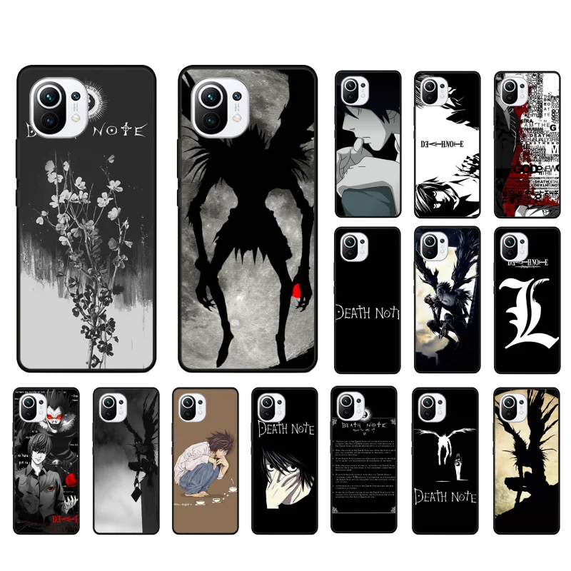 

Death Note Ryuk kira Phone Case for Xiaomi 12 Mi 10T 11T 11 Pro 10 10T 11 lite 10pro 11Ultra Poco X3 Pro Poco F3 M3