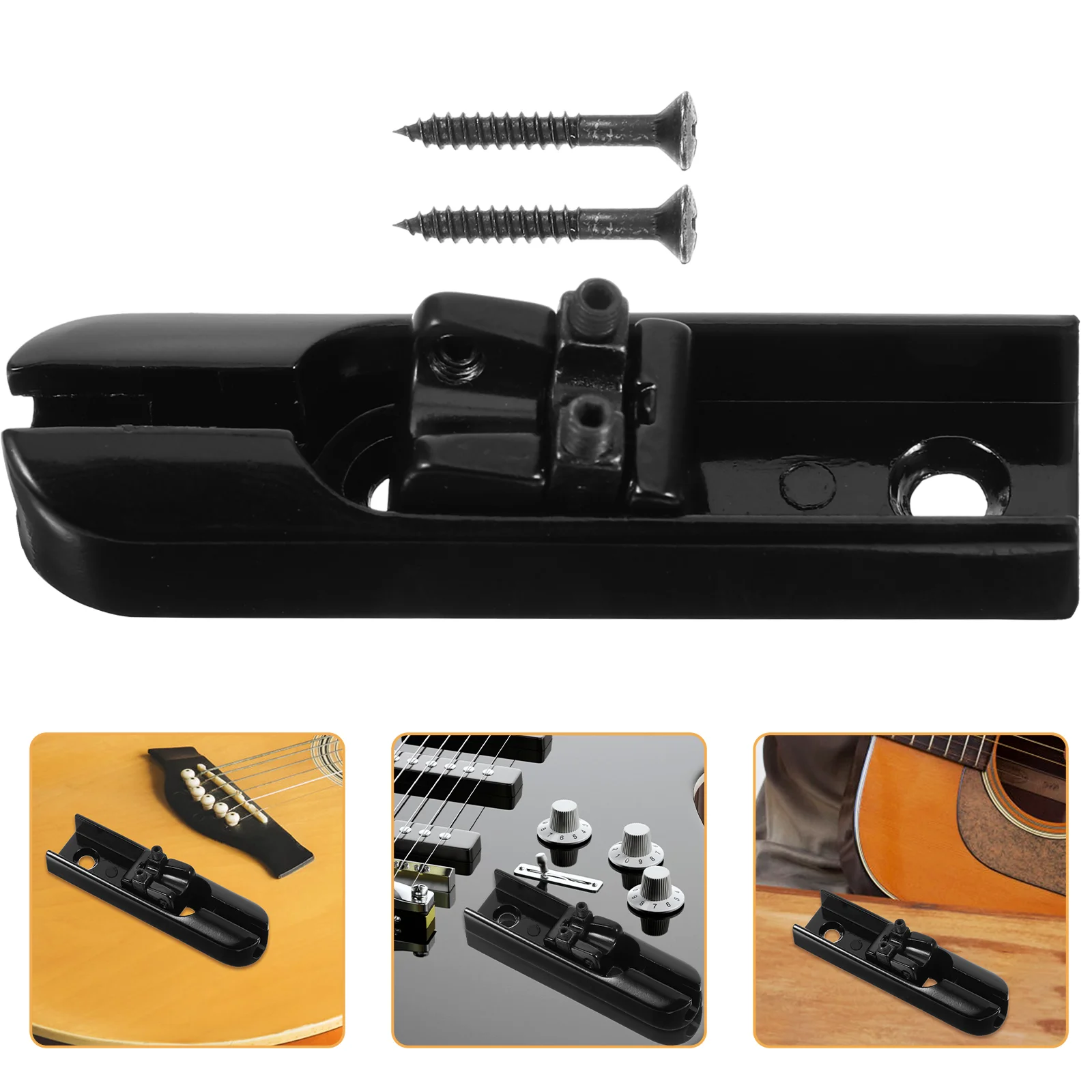 

Guitar Split Bridge Tremolo Bass Bridge Saddle Part Musical Instrument Supply