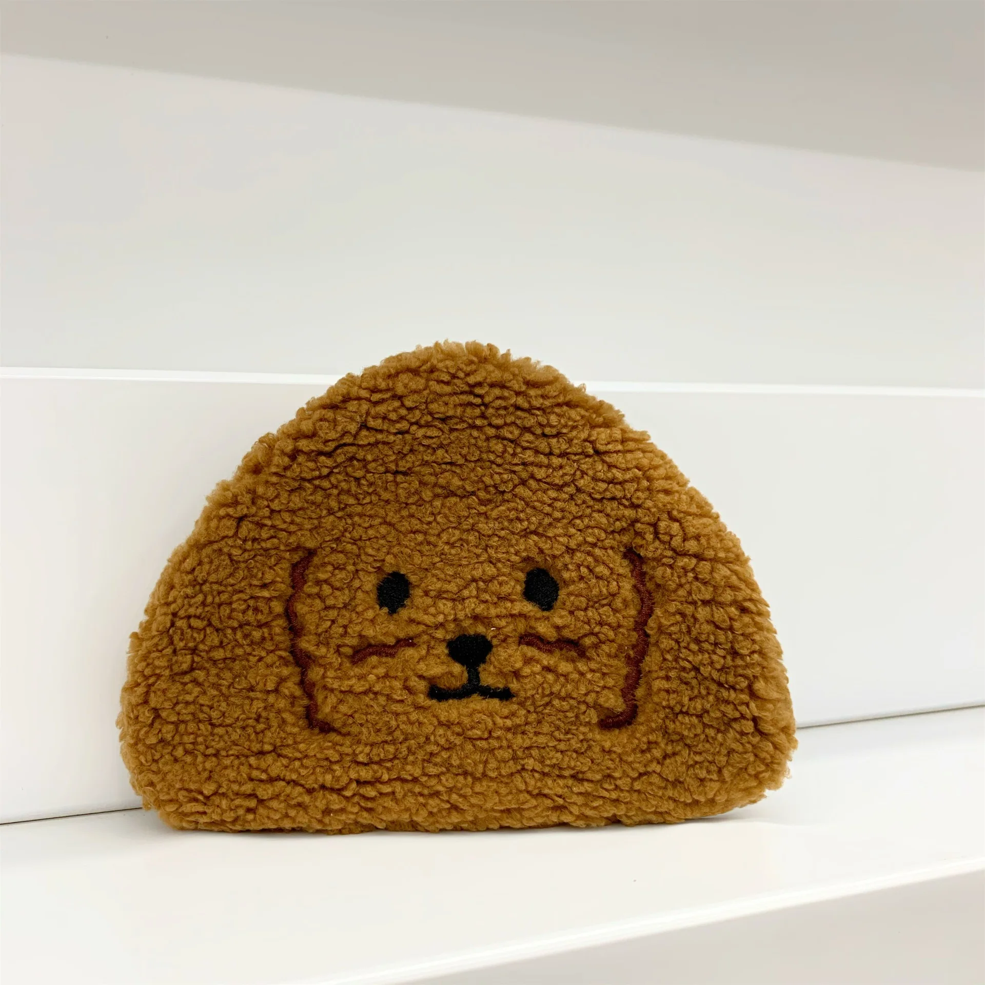 Новый мультяшный Кошелек для монет Kawaii собака плюшевая Тедди креативная