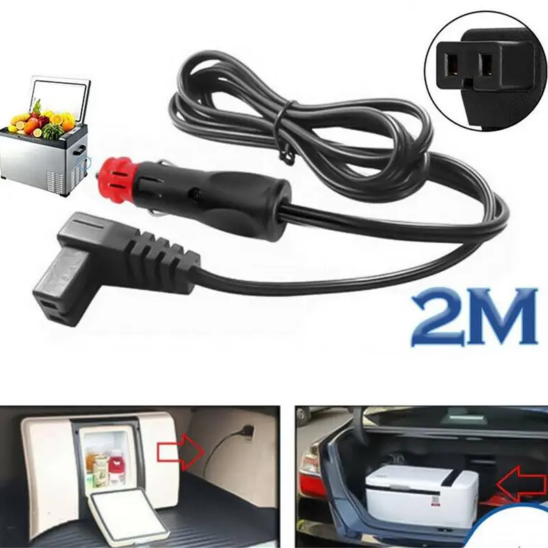 12V Car Refrigerator Power Cord Fridge Freezer Power Cord For ARB Car Cigarette Lighter Adapter Fridge Heater Extension Cable