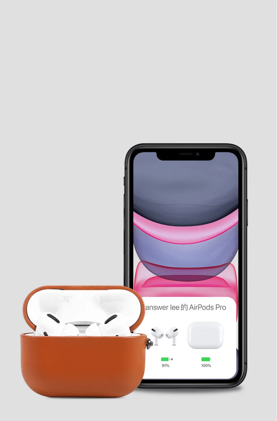 Чехол для AirPods Pro 2 защитный чехол из 2022 натуральной кожи наушников аксессуары
