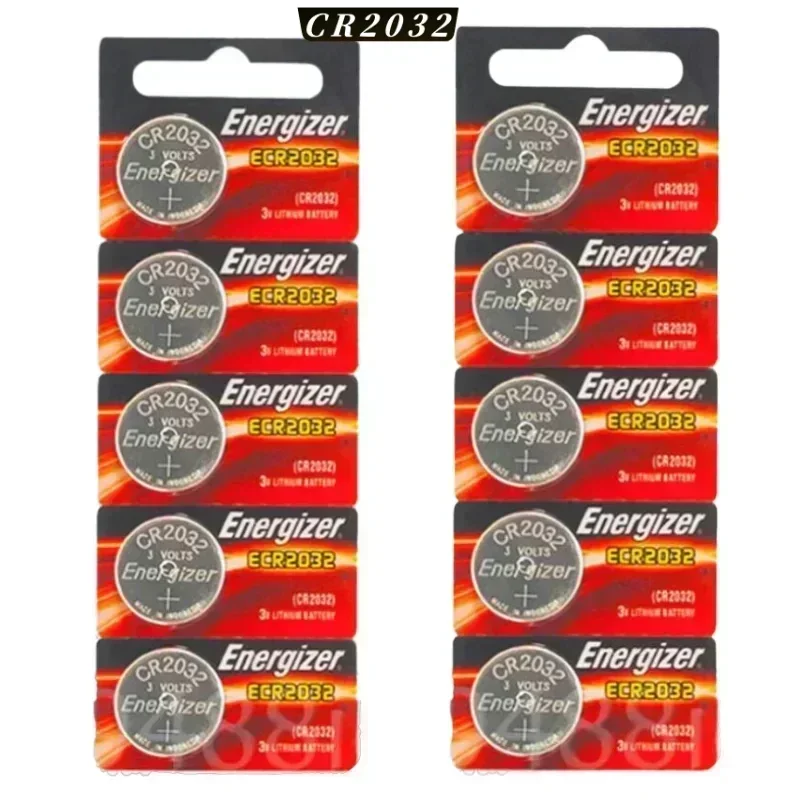5-100 יחידות CR2032 cr 2032 DL2032 BR2032 5004LC סוללת ליתיום 3V תא כפתור למפתח רכב שעון, צעצועים, סוללות שעון