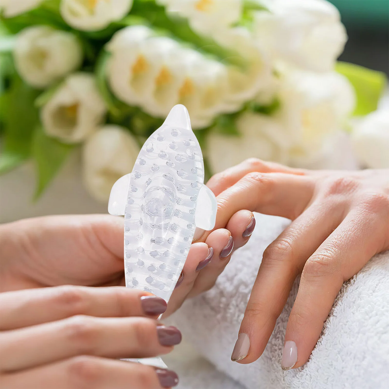 

Small Brush Nail Tool Simple FingerNail Clean Up Brush Manicure Household Cleaning