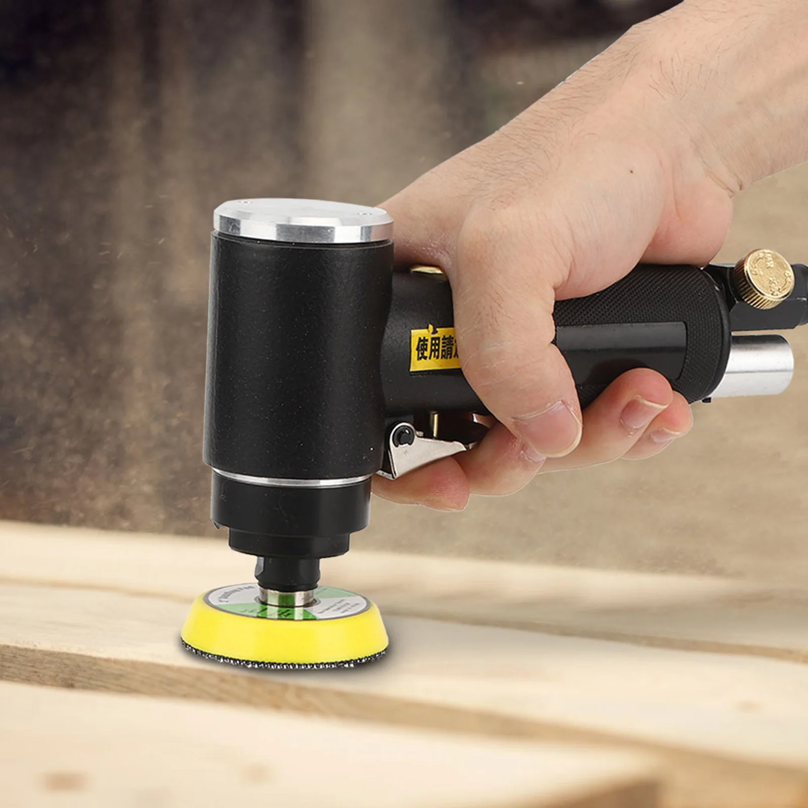 Фото Пневматическая мини-шлифовальная машина Orbit Air Sander 1/2/3 дюйма для полировки автомобилей, высокоскоростной пневматический полировальный инструмент №4