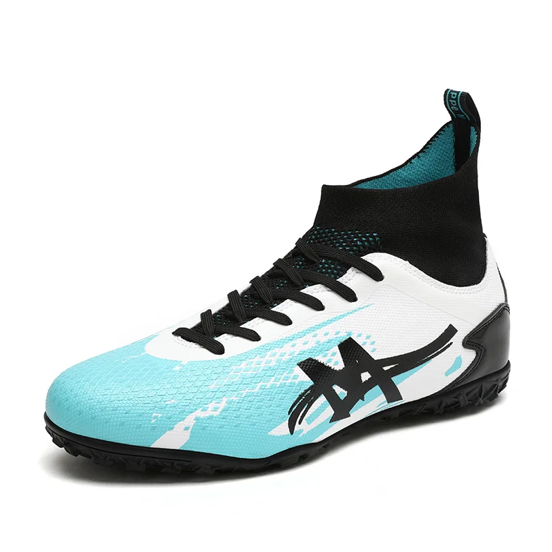 R.XJIAN Men's Football Shoe Adult Children's Five-Person System Low Top Cleats Outdoor Boys' Anti Slip Soccer Training Sneakers