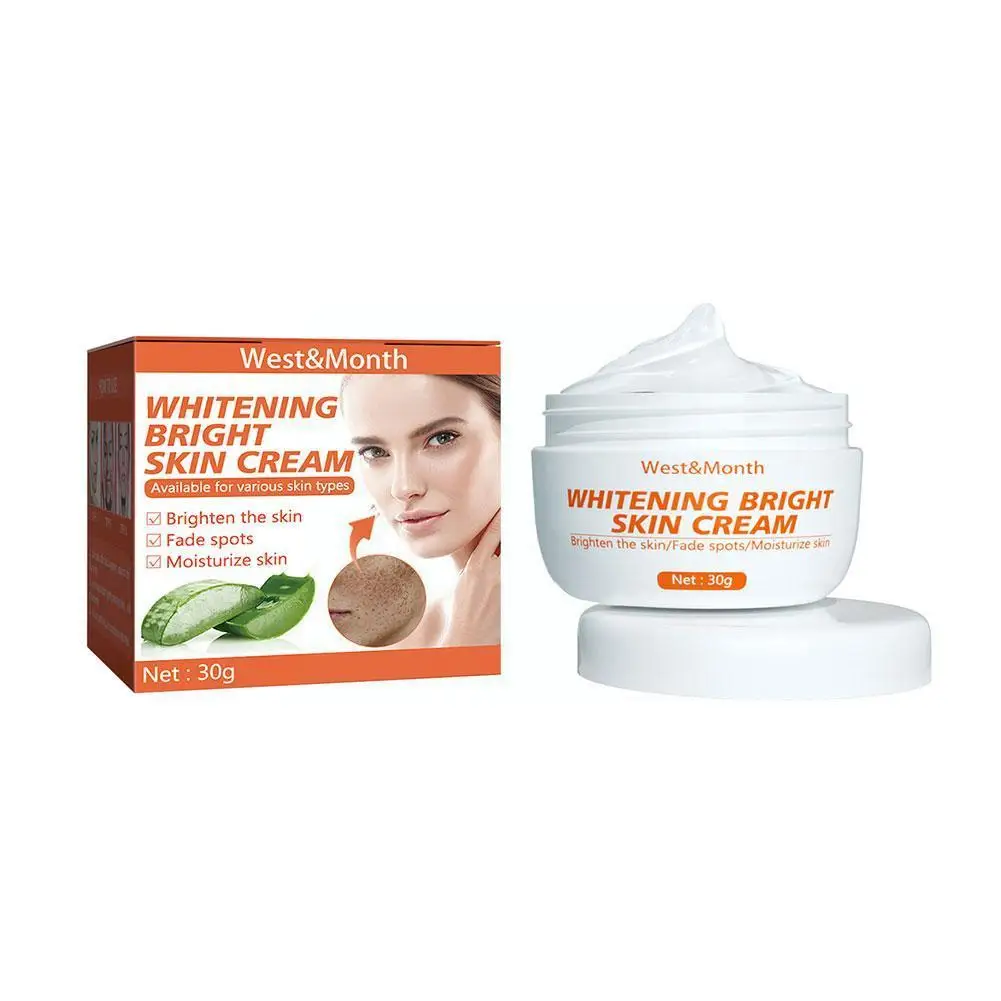 

Effective Freckles Remover Face Cream Whitening Dark 30g Fade Skin Facial Freckles Brighten Pigment Care Melasma Spot W0W2