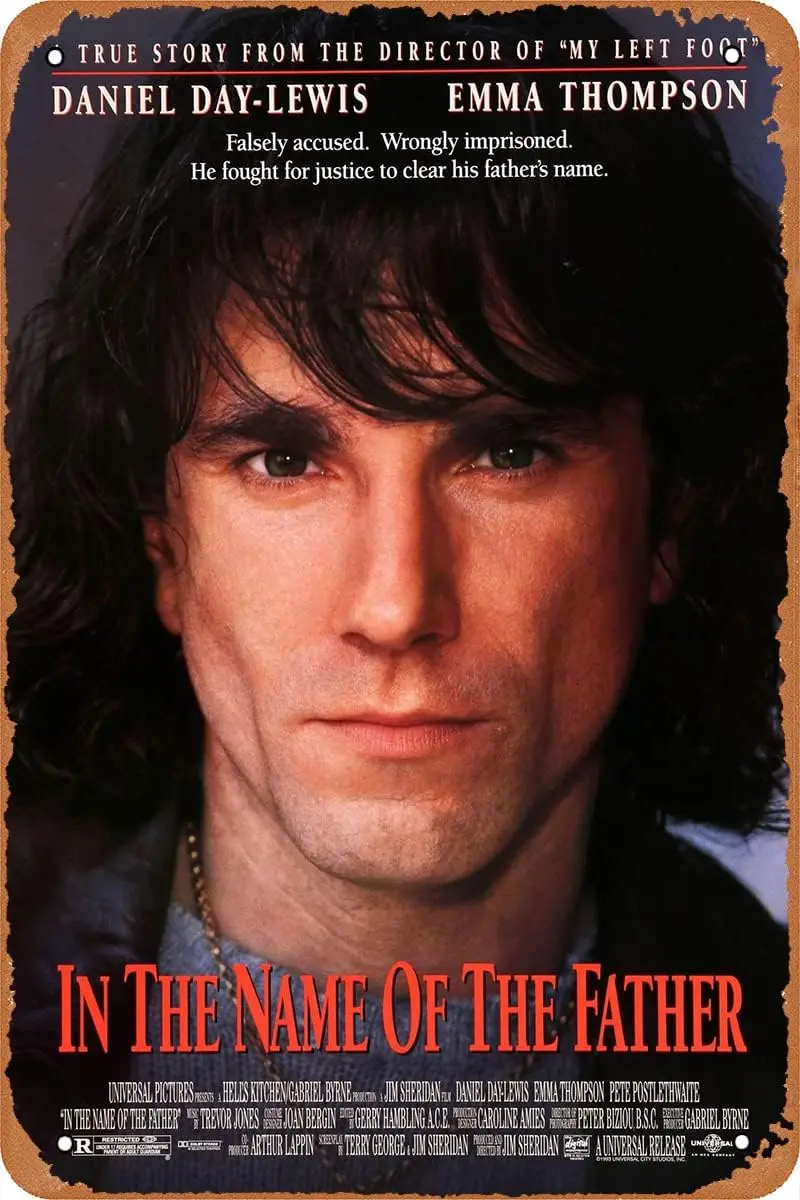 Cllstm n The Nme of Fther Moe Tn Sgn Metl постер домашний клуб Wll Декор 8x12nches