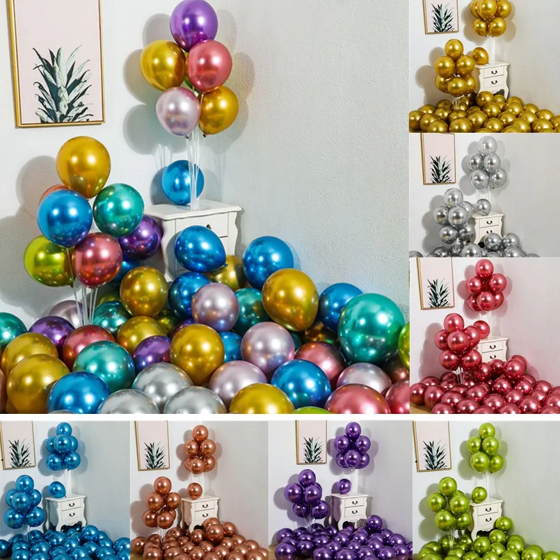 Металлические латексные шары | AliExpress