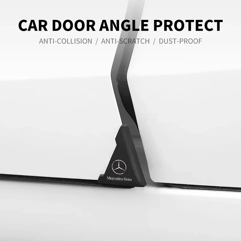 W213 2025 Новый 2 шт. силиконовый угловой чехол для двери автомобиля защитные