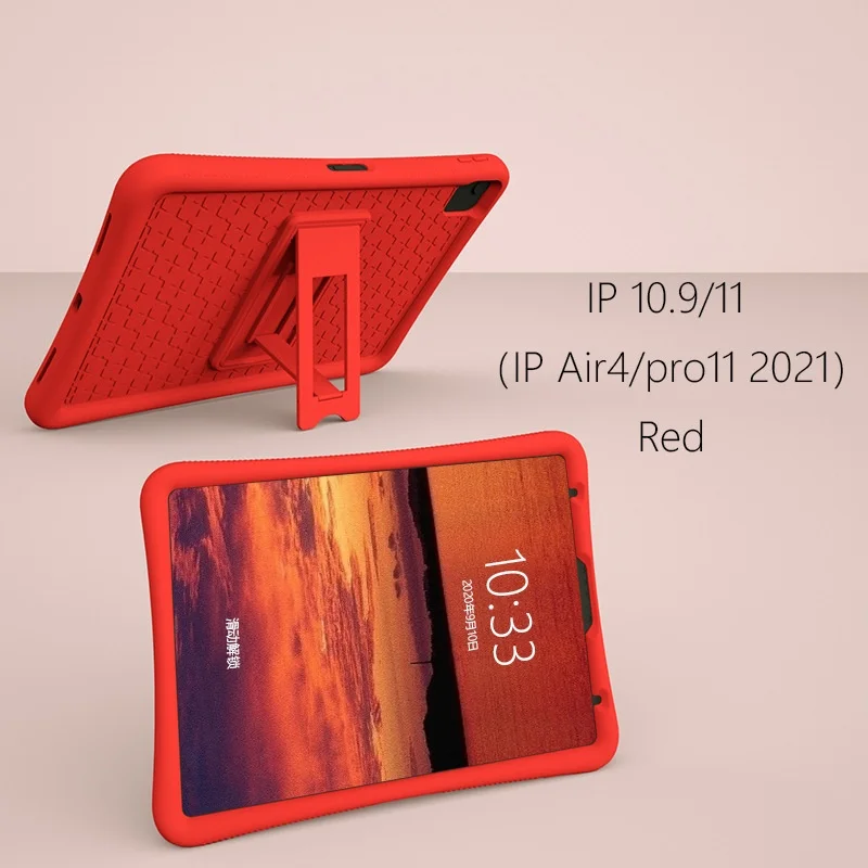 

For Apple Air4 10.9-Inch Protective Case iPad Pro 11-Inch iPad Protective Case Silicone Pc Bracket