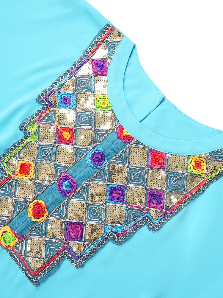 Вечерние платья для женщин 2024 Африканский Традиционный халат Макси Дубай