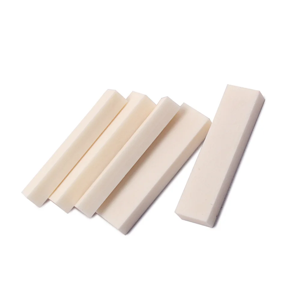 

Classical Guitar Blank Buffalo Bone Nut Guitar String Saddle Nut Bone Blank for Acoustic Folk Electric Guitar Mandolin Banjo