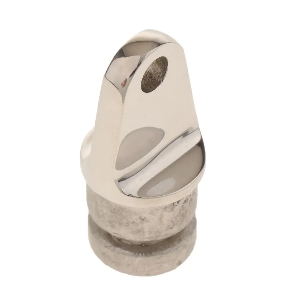 

Нержавеющая лодка Bimini Top фитинги Eye End 7/8 дюйма, закругленная фурнитура